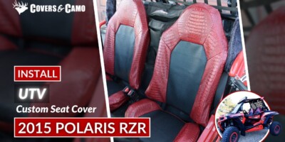 2015 Polaris RZR Seat Cover Installation