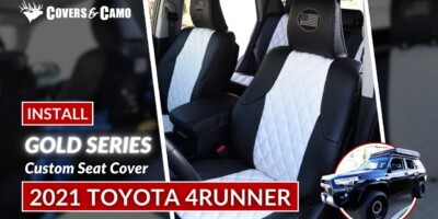 2021 Toyota 4Runner Gold Series Seat Cover Install