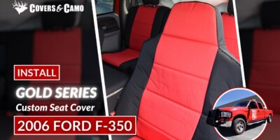 2006 Ford F350 Seat Cover Installation: How to install seat covers on the 2006 Ford F-350 Crew Cab
