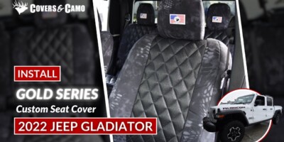 2022 Jeep Gladiator | Camo - Gold Series | Seat Cover Installation | Covers & Camo | Kryptek Typhon