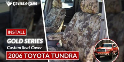 2006 Toyota Tundra Seat Cover Installation: How to install seat covers on the 2006 Toyota Tundra