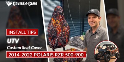 Polaris RZR Seat Cover Installation. 2014-2022 Polaris RZR 500-900