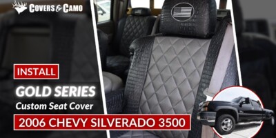 2006 Chevy Silverado 3500 | Gold Series | Seat Cover Installation | Covers & Camo