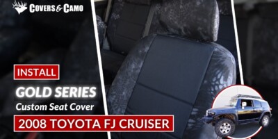 2008 Toyota FJ Cruiser | Gold Series | Seat Cover Installation | Covers & Camo