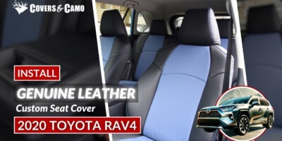 Leather Seat Cover Installation: Genuine Leather Seat Covers on the 2020 RAV4 Hybrid