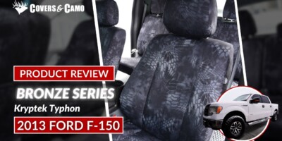 Kryptek Seat Covers - Bronze Series | 2013 Ford F-150 | Covers & Camo | Kryptek Typhon Camo
