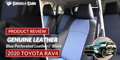 Leather Seat Covers: 2020 Toyota RAV4: Custom Leather Seat Covers on the 2020 Toyota RAV4