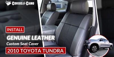 2010 Toyota Tundra | Genuine Leather | Installation | Covers & Camo