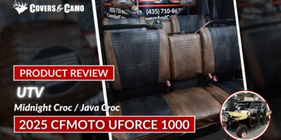 2025 CF MOTO Seat Covers | CFMOTO UForce 1000 XL | Alligator UTV Seat Covers | Covers & Camo