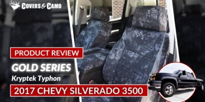 2017 Chevy Silverado Seat Covers Kryptek Typhon