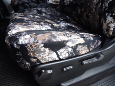 2013 Chevy Silverado 1500 lower seat cushion in Kryptek Skyfall camouflage