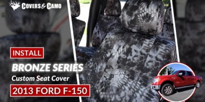 Kryptek Seat Covers | Bronze Series | Installation | Kryptek Raid | 2013 Ford F-150 | Covers & Camo