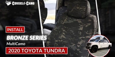 2020 Toyota Tundra | Seat Cover Installation | Bronze Series | MultiCamo Seat Covers | Covers & Camo