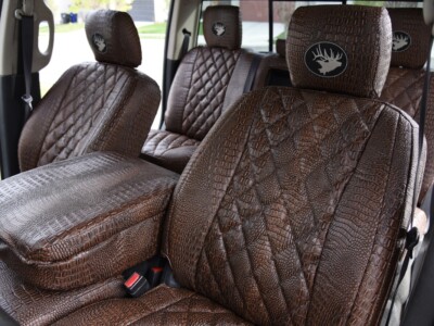 2012 Dodge RAM 2500 | Java Croc Diamond | Java Croc 2012 Dodge RAM 2500 seat covers in Java Croc Diamond and Java Croc