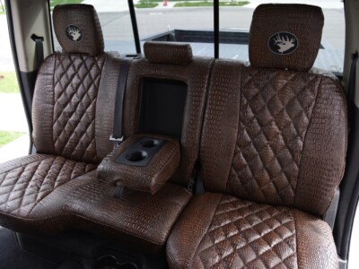 2012 Dodge RAM 2500 | Java Croc Diamond | Java Croc 2012 Dodge RAM 2500 seat covers in Java Croc Diamond and Java Croc