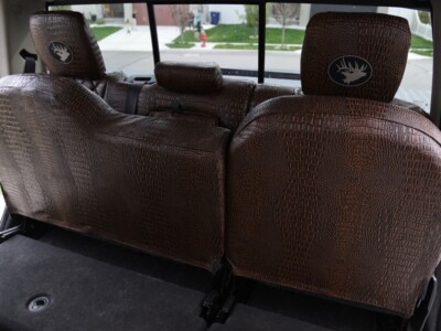 2012 Dodge RAM 2500 | Java Croc Diamond | Java Croc 2012 Dodge RAM 2500 seat covers in Java Croc Diamond and Java Croc