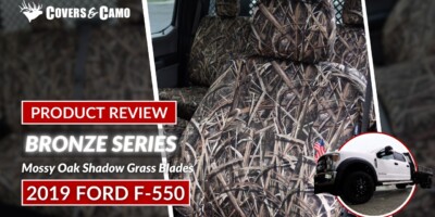 Mossy Oak - Bronze Series | 2019 Ford F-550 | Mossy Oak Shadow Grass Blades | Covers & Camo