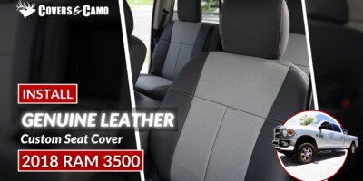 2018 RAM 3500 | Seat Covers Installation | Genuine Leather Seat Covers