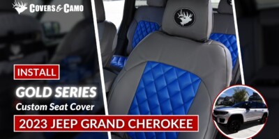 2023 Jeep Grand Cherokee | Seat Covers Installation | Leatherette Seat Covers