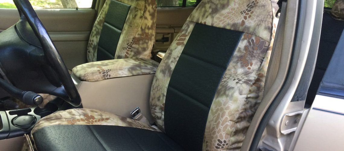 1997 Ford Explorer Black Ostrich Kryptek Highlander Ford Explorer Seat Covers